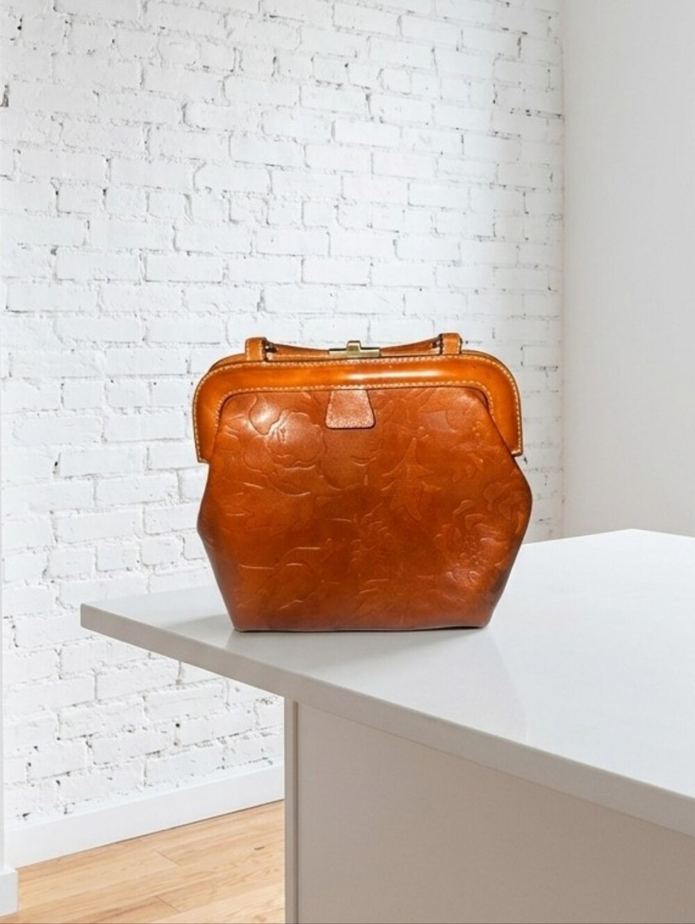 Cristian Genuine Leather Satchel